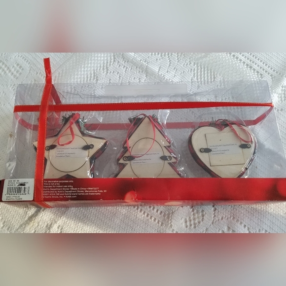 Set of 3 St Nicholas Square Holiday Ornament Frames - Picture 2 of 6